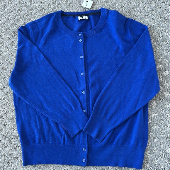 NWOT Crown & Ivy Blue Cardigan - XL - Picture 7 of 7